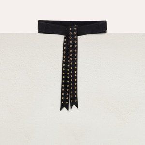 Maje Suede Belt with Ties (OS) NWT